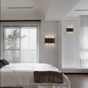 Lámpara de pared IP65 de alta calidad, pantalla de aluminio, para exteriores - Product Image 6