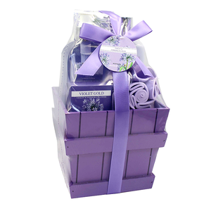 VIOLET FLEUR DE SOPHORA de Beauté Soins de La Peau Personnels <span class=keywords><strong>Spa</strong></span> Cadeau Ensemble De Bain - Product Image 4
