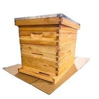 Prix d'usine OEM Ruche en bois Langstroth sans cadres ni feuilles de fondation