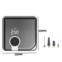 Manomètre numérique universel portable sans fil en ABS, gonfleur de pneus de voiture, moniteur de pression des pneus, lumière d'urgence