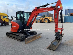 Excavatrice sur chenilles d'occasion de marque supérieure U50-5, mini-excavatrice d'occasion de marque supérieure à prix avantageux à vendre - Product Image 5