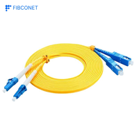Produsen Kabel Patch Fiber Optik, Kabel Fiber Optik SC-SC FTTH Indoor, Kabel Fiber Optik Bersertifikasi CE
