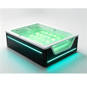 Jacuzzi extérieur de luxe pour 2 à 4 personnes, bain à remous intérieur, baignoire à remous, spa hydromassant - Product Image 4