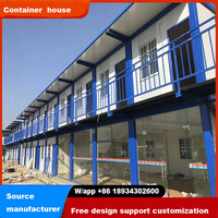 Ready Ship Maison pliable anti-sismique en acier léger Entrepôt de maison modulaire pour l'extérieur Maison modulaire empilable pour l'extérieur