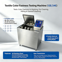 Testeur de solidité des couleurs ISO105 AATCC 61, testeur de solidité des couleurs des textiles