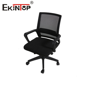 Ekintop ergonomic आधुनिक डिजाइन काले कार्यालय जाल कुर्सी कुंडा आराम कंप्यूटर कुर्सी - Product Image 5