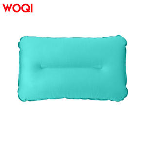 Oreiller de camping auto-gonflant portable et imperméable Woqi, rectangulaire, 0,25 kg, pour le voyage et la randonnée, couleur unie - Product Image 5