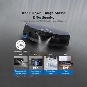 หุ่นยนต์ดูดฝุ่นถูพื้นอัจฉริยะ ECOVACS DEEBOT X12 OmniCyclone พร้อมระบบทำความสะอาดตัวเอง แบตเตอรี่ Li-ion - Product Image 3