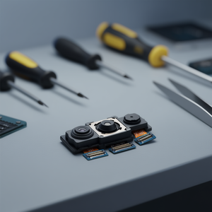 Modulo Fotocamera Posteriore Tripla 48MP per Galaxy A31 A315F, Ricambio Sensore Principale - Product Image 3