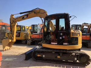 รถขุดขนาดเล็ก Caterpillar 308DCR มือสอง 8 ตัน ระยะการหมุนวงเลี้ยวสั้นพิเศษ เครื่องยนต์มิตซูบิชิ 4M40 ชั่วโมงการใช้งานต่ำ ระบบไฮดรอลิกแบบตีนตะขาบ สำหรับงานก่อสร้าง - Product Image 5