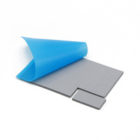 Tampon thermique de dissipateur thermique CPU GPU de haute qualité 100*100mm pour puce électronique petit dissipateur thermique dissipateur cpu