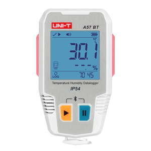 เครื่องบันทึกข้อมูลอุณหภูมิและความชื้น UNI-T A57 BT รุ่นดั้งเดิม ใช้กันอย่างแพร่หลายในด้านการแปรรูปอาหาร การขนส่งแบบควบคุมอุณหภูมิ - Product Image 6
