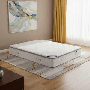 Matelas hybrides pliables modernes 5 étoiles, vente directe d'usine, emballés sous vide dans une boîte, matelas à ressorts ensachés compressés - Product Image 1
