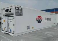 BV-gecertificeerde 40ft 40HC blastvriezer reefer container high cube voor transport van vis, fruit en diepvriesproducten