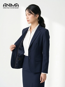 Costume pour femme ANIMA en maille texturée moderne, haute durabilité, résistant au boulochage, tenues de réception formelles, partenaire grossiste - Product Image 3