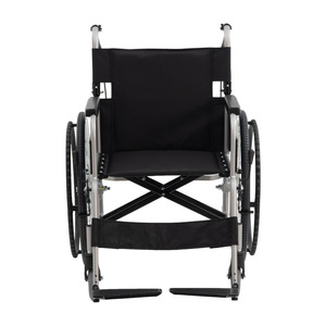 Silla de ruedas manual MiKi MXT-43JL, pequeña, ligera, plegable, de aleación de aluminio, ayuda para la movilidad para personas discapacitadas y mayores. - Product Image 1