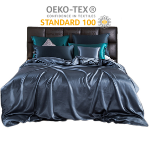 High End Collection 19mm 22mm 25mm <strong>Silk</strong> Fitted Sheet Flat Sheet <strong>Silk</strong> Bed Sheet Ultra Soft Pure Mulberry <strong>Silk</strong> <strong>Bedding</strong> <strong>Sets</strong> - Product Image 1