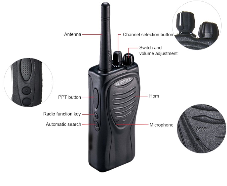 TK-2207  3207 VHF  UHF FM Portable Radios walkie talkie,two way radIo