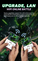Konsol Game Genggam Terbaru R36 Max 2 Layar 4.5 Inci Konsol Game Retro 4000mah Sistem Linux Wifi Pemutar Video Game 64GB