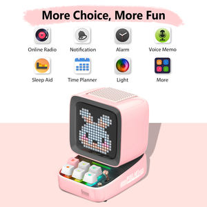 <span class=keywords><strong>Divoom</strong></span> <span class=keywords><strong>Ditoo</strong></span>-Pro Altavoz Bluetooth Portátil Retro Pixel Art Despertador DIY Tablero de Pantalla LED, Lindo Regalo Decoración de Luz PARA EL Hogar - Product Image 6