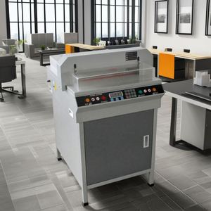 ST-450VS+ Custom <b>Hydraulic</b> Guillotine Paper <b>Cutter</b> Machine Digital Electric Semi-Automatic A4 Paper Cutting Machine - Product Image 1