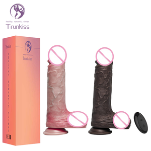 Dildo vibratore masturbazione femminile prodotti <span class=keywords><strong>speciali</strong></span> per adulti 3 velocità telescopica a 9 frequenze di vibrazione giocattoli sessuali Dildo vibratore - Product Image 1