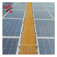 Panneaux de grille en PRV sur mesure OEM, toutes tailles/couleurs, pour passerelles d'usine