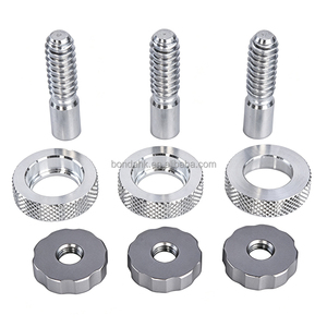 ชิ้นส่วนกลึงเหล็กกล้าไร้สนิมที่ผลิตด้วยเครื่อง CNC พร้อมแกนเกลียวและปลายหกเหลี่ยม - Product Image 6