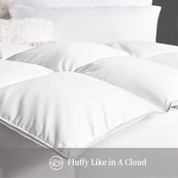 Couette de luxe pour hôtel, literie haut de gamme, toutes saisons, chaleur moyenne, insert de couette hypoallergénique, édredon 100% coton