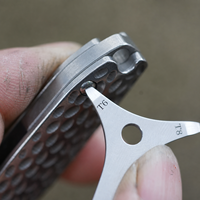 Mini-outil de levier multifonction en acier inoxydable M390, tournevis EDC T6 T8, outil de poche utilitaire OEM