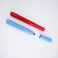 Marqueurs effaçables à sec et à l'eau, lavables, 12/24/36 couleurs, pour enfants, pointe large et fine, design ergonomique, utilisation sur papier, marqueurs pour tout-petits