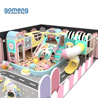 Série Macaron : Équipement de terrain de jeu intérieur, structure d'escalade, aire de jeux intérieure moderne, aire de jeux intérieure commerciale