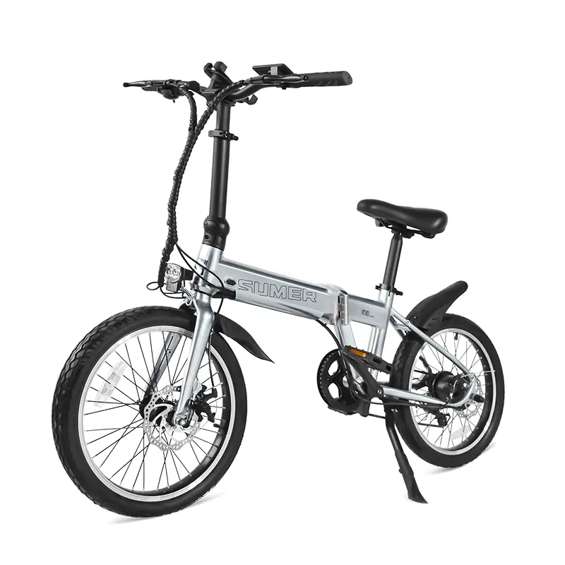 सस्ती कीमत वाली फोल्डिंग इलेक्ट्रिक बाइक 20 इंच वजन वाली फोल्डिंग साइकिल साइकिल के साथ सिटी बाइक