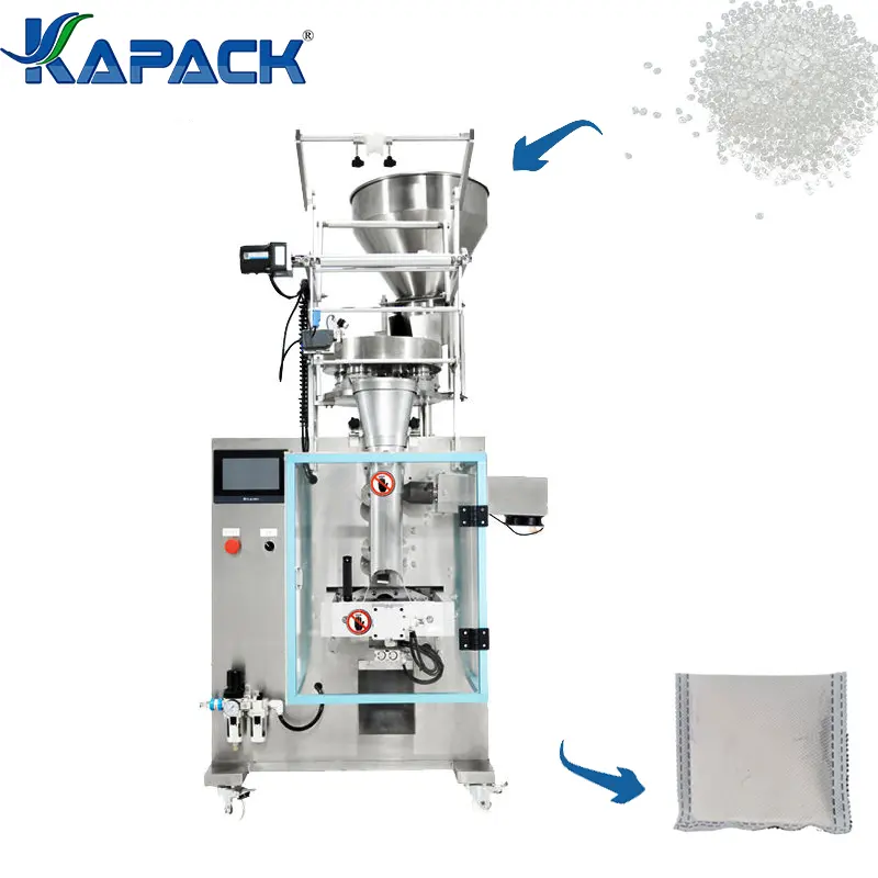 Kapack tự động siêu âm dài dịch vụ cuộc sống không dệt dạng hạt/trà/đường làm khô đại lý túi máy đóng gói