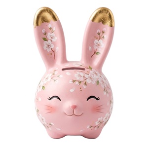 Hucha de Ahorro Personalizada para Niños, Caja de Dinero con Diseño de Conejo, Venta al por Mayor de Fábrica, Regalo de Cumpleaños para Niños - Product Image 3