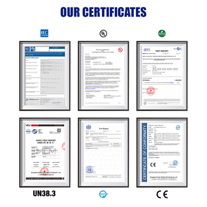 Paquete de Baterías Recargables de Ciclo Profundo de Fosfato de Hierro y Litio Lifepo4 de 72V 40Ah LFP Personalizadas de Fábrica para Motocicletas Eléctricas - Product Image 5