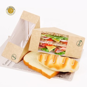 थोक उपहार कागज बॉक्स खाद्य पाई क्राफ्ट कंटेनर पर्यावरण के अनुकूल कैंडी तकिया बॉक्स - Product Image 6