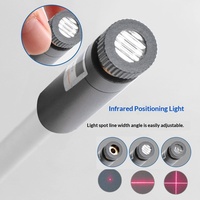 Laser USB de positionnement, ligne croisée, point rouge et vert, guide laser pour la couture, la découpe, le travail du bois et le marquage