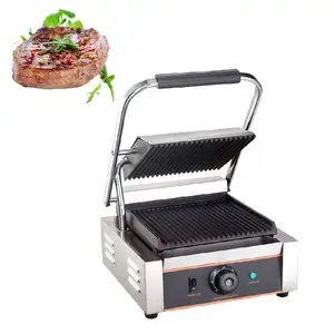 Preço de fábrica fabricante fornecedor sanduíche torradeira sanduíche imprensa panini grill churrasqueira elétrica com preço mais barato