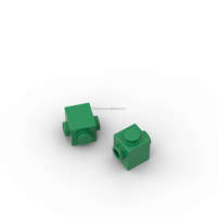 47905 Ladrillo de Plástico Modificado 1x1 con Púas en 2 Lados Opuestos, Elemento Conector Confiable, Juguete DIY para Construir Modelos MOC y Estructuras Creativas