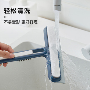 Glass Squeegee Multi Functional Cleaning Tool For <b>Window</b> With Small <b>Brush</b> Head Plastic Material - Product Image 3