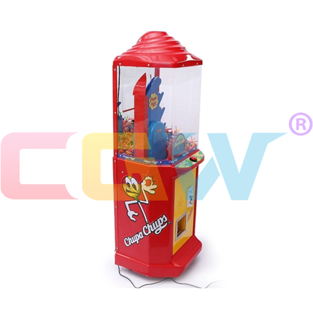 CGW Sucette De Jeu De Pièce de Monnaie Monnayeur Enfants Jouer Sucette Cadeau Distributeur Attraper Bonbons Machine de Jeu