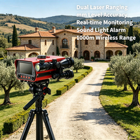 Moniteur de Déplacement Synergique à Large Champ de Vision avec Télémètre Laser, Détection de Gaz, Vision Nocturne, Inclination, Double Alarme et Outil de Sauvetage à Déploiement Rapide