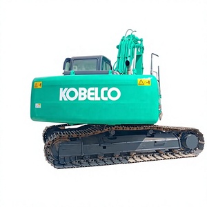 Kobelco SK200 Crawler Excavator 2022 Model 20 Ton with Digging Bucket Green Color <b>Used</b> <b>Machine</b> Kawasaki Hydraulic Pump - Product Image 1