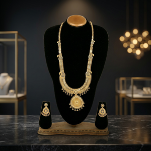 Wholesale Brass 14K 18K 24K Gold Plated Women's Fashion <b>Long</b> <b>Necklaces</b> Traditional Jewelry Wedding Oro Joyeria - Product Image 1
