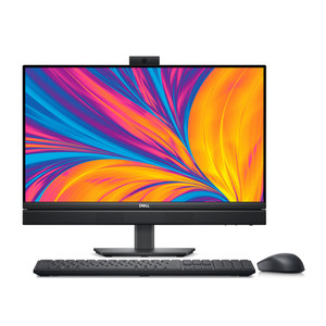 Dells 7420 23.8-inch Touchscreen All-in-one PC,  Intel Core I5-14500 DDR5 RAM M.2 SSD, and AMD RX6500-4G Dedicated Graphics Card
