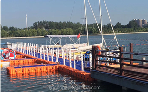 Chất lượng cao HDPE nhựa Modular nổi Phao Du thuyền bãi đậu xe Wharf nổi lối đi <span class=keywords><strong>Dock</strong></span> hệ thống - Product Image 4