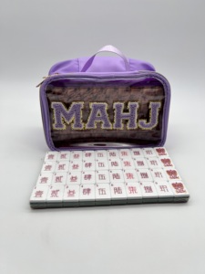 ชุ<span class=keywords><strong>ด</strong></span>ไพ่นกกระจอกอเมริกัน<span class=keywords><strong>ส</strong></span>ุดหรูลายกระดองเต่า รุ่นยอ<span class=keywords><strong>ด</strong></span>นิยมปี 2026 พร้อมไพ่อะคริลิคแบบกำหนดเอง 166 ตัว พกพา<span class=keywords><strong>ส</strong></span>ะดวก<span class=keywords><strong>ส</strong></span>ำหรับผู้เล่น 4 คน <span class=keywords><strong>ด</strong></span>ีไซน์ทันสมัย - Product Image 4