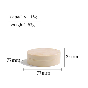 Boîte de poudre compacte cosmétique en plastique <span class=keywords><strong>rose</strong></span> doré avec logo personnalisé 13g, boîte de fond de teint coussin d'air, boîte de crème <span class=keywords><strong>BB</strong></span>, emballage - Product Image 6