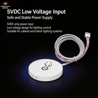 Interruptor Táctil Adhesivo para Cualquier Superficie E1-T